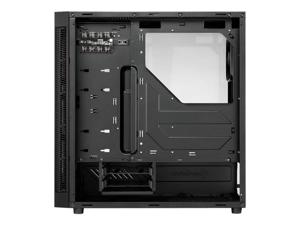 Sharkoon TG6 RGB - Tower - ATX - sidepanel med vindu (herdet glass) - ingen strømforsyning - svart - USB/lyd