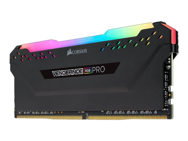 CORSAIR Vengeance RGB PRO - DDR4 - modul - 8 GB - DIMM 288-pin - 3200 MHz / PC4-25600 - CL16 - 1.35 V - ikke-bufret - ikke-ECC - svart