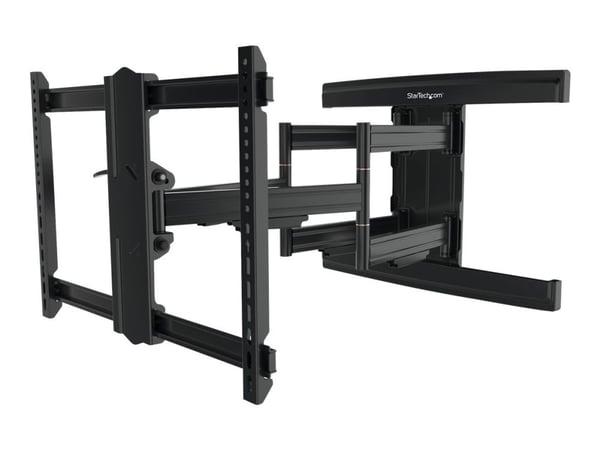 Startech TV Wall Mount supports up to 100 inch VESA Displays, Low Profile Full Motion TV Wall Mount for Large Displays, Heavy Duty Adjustable Tilt/...