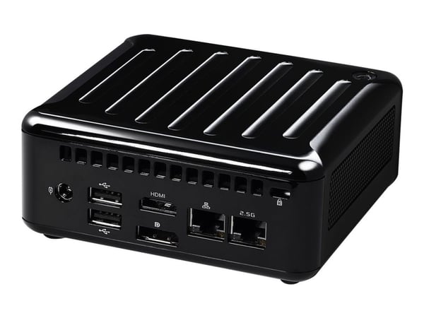 ASRock Industrial 4X4 BOX-4500U - Barebone - Embedded Box PC - 1 x Ryzen 5 4500U / 2,3 GHz - RAM 0 GB - Radeon Graphics - GigE, 2,5 GigE, Bluetooth...