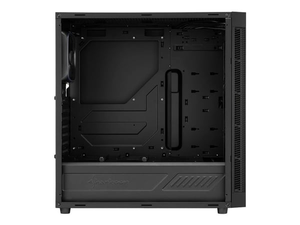 Sharkoon TG6 RGB, Midi Tower, PC, Musta, ATX, mikro ATX, Mini-ITX, 16,5 cm, 40 cm