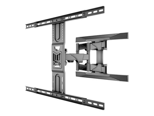 Multibrackets M VESA Flexarm L Full Motion Dual - Konsol - justerbar arm med full rörlighet - för LCD-display - svart - skärmstorlek: 45"-75" - väg...