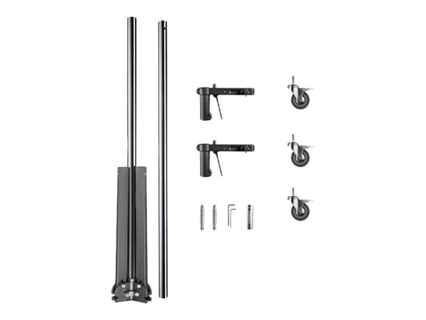 Walimex pro Wheeled Tripod with 2 Clamp Holders - Stativ - maks belastning: 12 kg