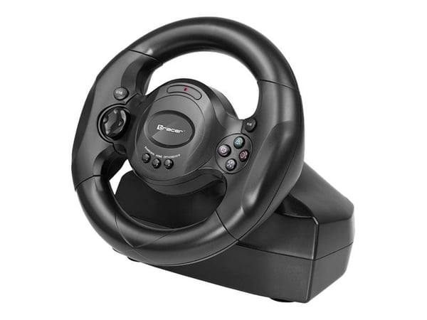 Tracer GAMEZONE Rayder 4 in 1 - Hjul- og pedalsett - kablet - for PC, Sony PlayStation 3, Microsoft Xbox One, Sony PlayStation 4