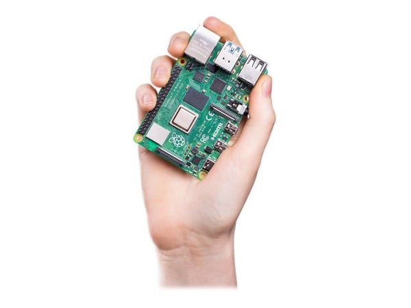 Raspberry Pi 4 Model B - Enkeltbrettsdatamaskin - Broadcom BCM2711 / 1.5 GHz - RAM 8 GB - 802.11a/b/g/n/ac, Bluetooth 5.0
