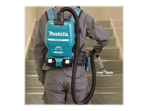 Makita DVC265ZXU, 85 W, Backpack vacuum, Kuiva, Pölypussi, 2 L, HEPA