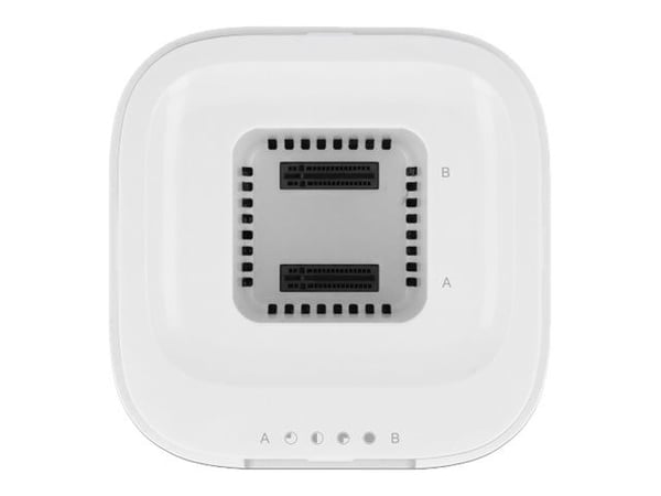 Delock - HDD-dokkestasjon - brønner: 2 - M.2 - M.2 NVMe Card - USB 3.2 (Gen 2) - hvit