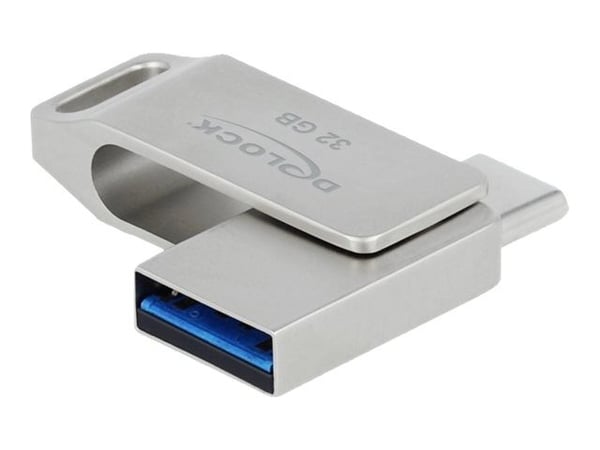 Delock - USB flash-enhet - 32 GB - USB 3.2 Gen 1 / USB-C