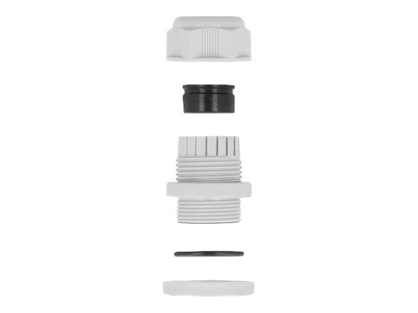 DeLOCK 60370, Harmaa, Muovi, 2 kpl, PG16, 6,7 mm, IP68