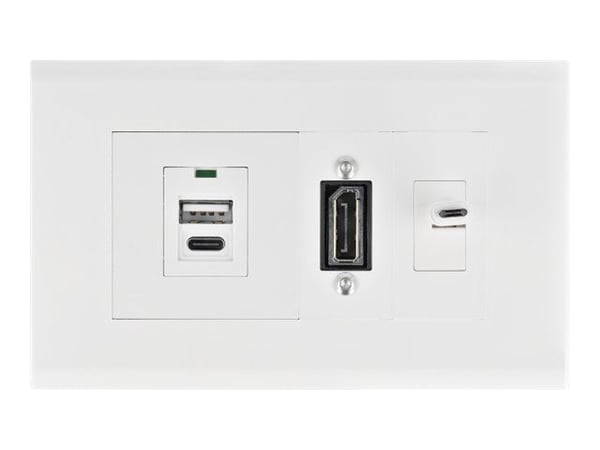 Delock - Easy 45 - ram - vit, RAL 9003