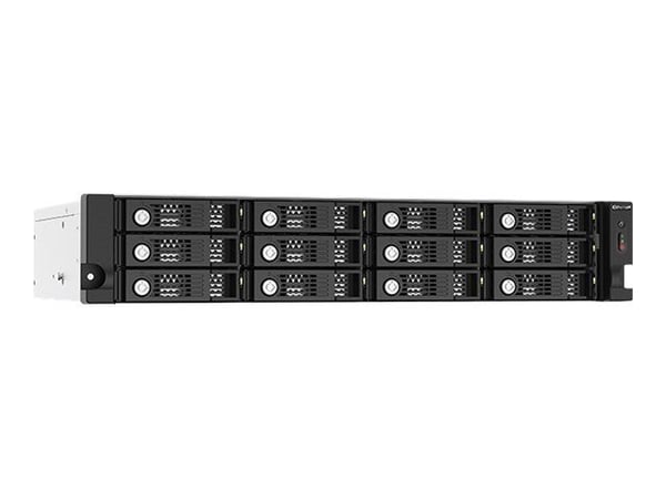 QNAP TL-R1220Sep-RP - Harddiskarray - 12 brønner (SATA-600 / SAS-3) - SAS 12Gb/s (ekstern) - kan monteres i rack - 2U