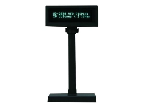 Capture WD-2030 B - Kundeskjerm - 700 cd/m² - USB - svart - USB