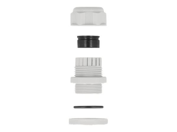DeLOCK 60368, Harmaa, Muovi, 2 kpl, PG21, 1,6 cm, IP68