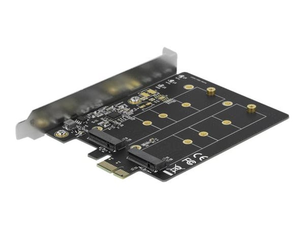 Delock - Lagringskontroll - M.2 - M.2 Card - lav profil - PCIe 3.0