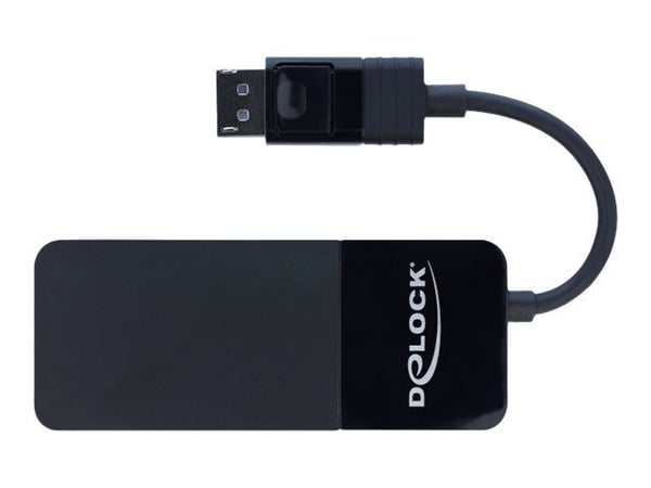 Delock DisplayPort 1.4 Splitter 1 x DisplayPort to 3 x HDMI MST - Video/lyd-splitter - 3 x HDMI - stasjonær