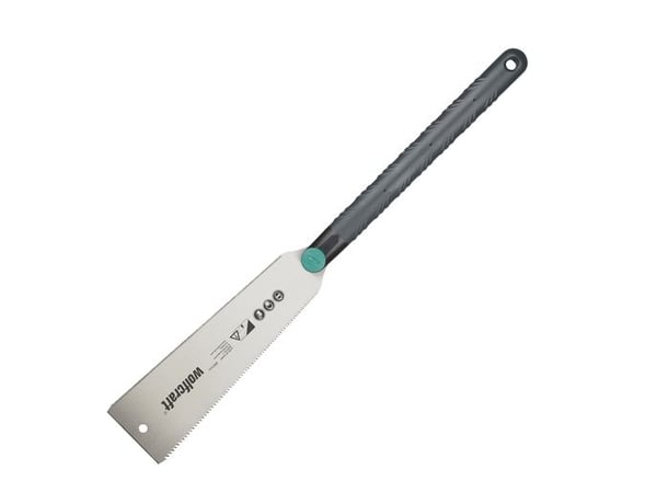 wolfcraft GmbH 6951000, Japanese saw, Plast, Trä, Svart, Rostfritt stål, Svart, 24 cm