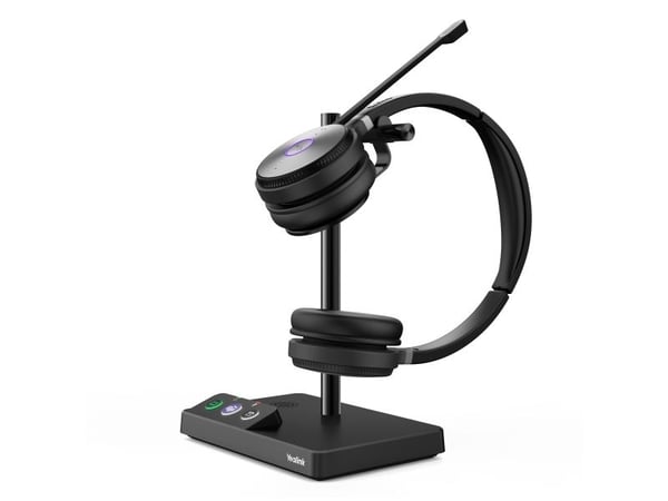 Yealink WH62 Dual - Hodesett - on-ear - DECT - trådløs - Optimert for UC