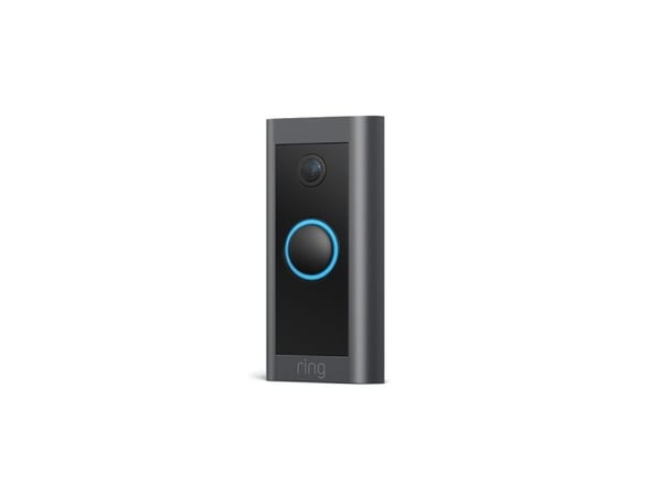 Ring Video Doorbell Wired, Musta, Koti, 2 MP, 150°, 90°, 1080p