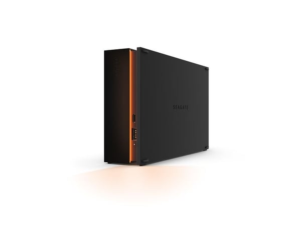 Seagate FireCuda STKK8000400 - Harddisk - 8 TB - ekstern (stasjonær) - USB 3.2 Gen 1 - 7200 rpm - med 3-års Seagate Rescue Data Recovery