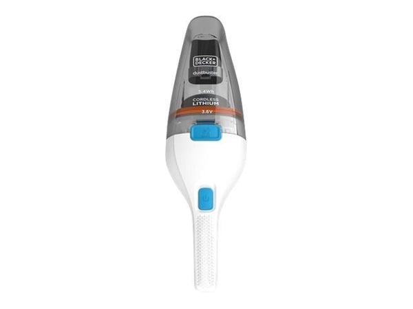 BLACK+DECKER DustBuster NVC115JL-QW - Dammsugare - handhållen - utan påse - sladdlös - vit