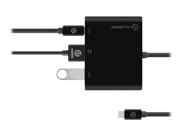 ALOGIC MultiPort-sovitin - telakointiasema - USB-C - HDMI