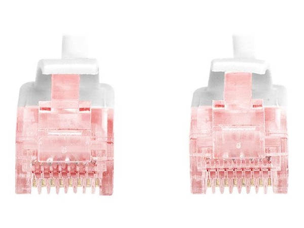DIGITUS Slim - Liitäntäkaapeli - RJ-45 (han) til RJ-45 (han) - 2 m - UTP - CAT 6 - halogenfri, formet, knastfri - grå