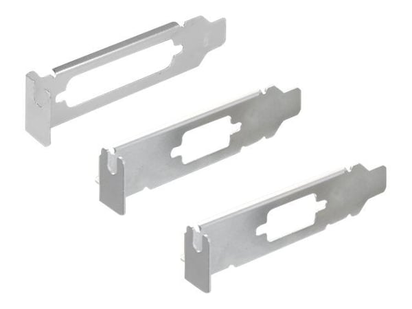 Delock - Parallell / seriell adapter - PCIe 1.1 lav profil - parallell x 1 + seriell x 2