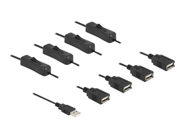 DeLOCK 86805, 1 m, USB A