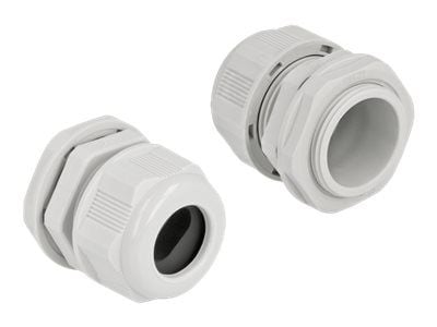 DeLOCK 60388, Harmaa, Muovi, 2 kpl, PG21, 1,5 cm, IP68