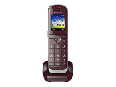 Panasonic KX-TGJA30EXR - Trådløst ekstra håndsett - burgunder