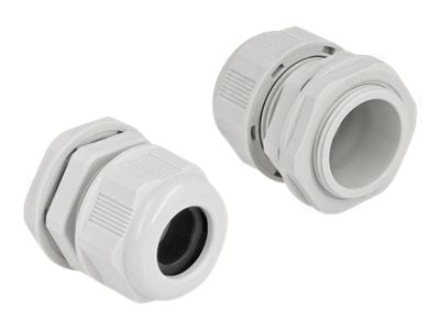 DeLOCK 60368, Harmaa, Muovi, 2 kpl, PG21, 1,6 cm, IP68