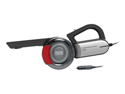 Black & Decker DustBuster Pivot Auto PV1200AV-XJ - Støvsuger - håndholdt - uten pose - rød/grå