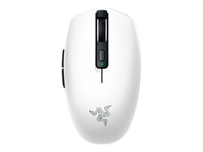 Razer Orochi V2 - Mus - høyrehendt - optisk - 6 knapper - trådløs - Bluetooth, 2.4 GHz - hvit