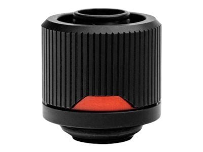 EK 3831109824429, Liitin, Messinki, Musta, 1/4", 2,3 cm