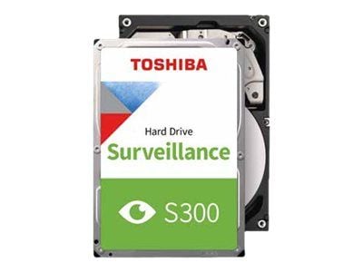 Toshiba S300 Surveillance - Harddisk - 2 TB - intern - 3.5" - SATA 6Gb/s - 5400 rpm - buffer: 128 MB