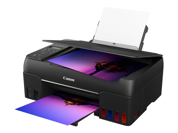 Canon PIXMA G650 MegaTank, Mustesuihku, Väritulostus, 4800 x 1200 DPI, A4, Suoratulostus, Musta