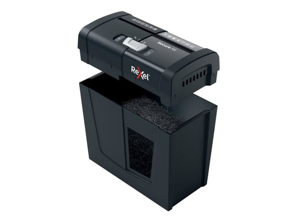Rexel Secure X6 - Makulator - tverrkutt - 4 x 40 mm - P-4