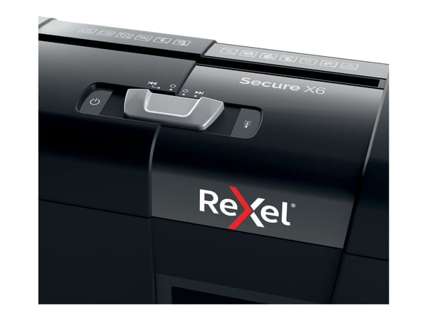 Rexel Secure X6 - Makulator - tverrkutt - 4 x 40 mm - P-4