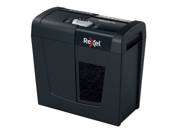 Rexel Secure X6 - Makulator - tverrkutt - 4 x 40 mm - P-4 Rexel Secure X6 - Makulator - tverrkutt - 4 x 40 mm - P-4