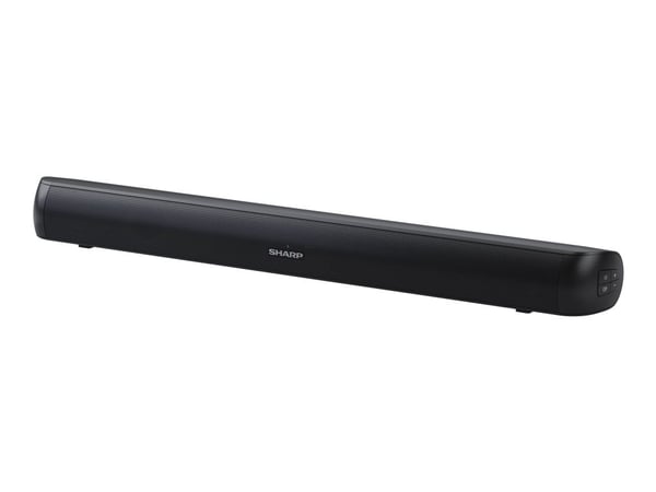 Sharp HT-SB107 - Lydplanke - for TV / skjerm - trådløs - Bluetooth - matt svart