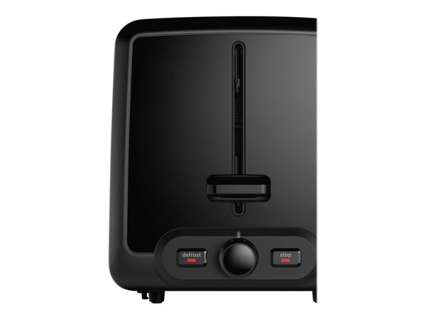 Bosch DesignLine TAT4P420 - Brødrister - 2 skive - 2 Spor - rustfritt stål / svart