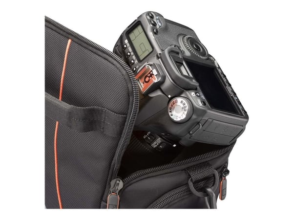 Case Logic SLR Camera Holster - Hölsterväska för kamera med zoomlins - nylon - svart