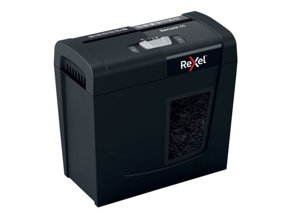 Rexel Secure X6 - Makulator - tverrkutt - 4 x 40 mm - P-4