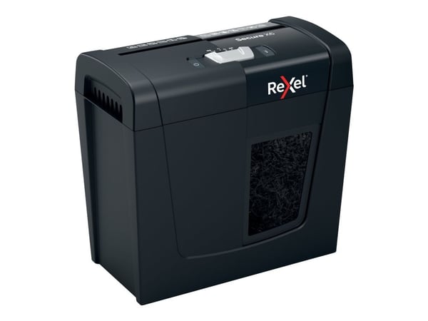 Rexel Secure X6 - Makulator - tverrkutt - 4 x 40 mm - P-4