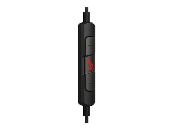 ASUS ROG Cetra II Core - Ørepropper med mikrofon - i øret - kablet - 3,5 mm jakk - svart, rød
