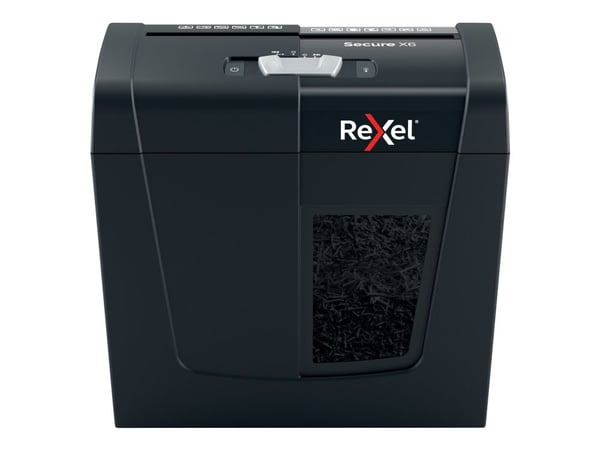 Rexel Secure X6 - Makulator - tverrkutt - 4 x 40 mm - P-4