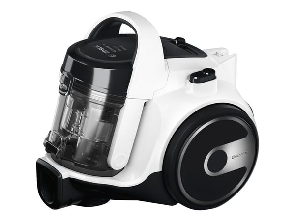 Bosch GS 05 BGS05A222 - Støvsuger - kanister - uten pose - hvit/svart