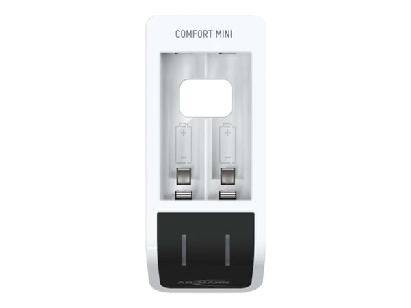 Ansmann Comfort Mini, Nikkelimetallihybridi (NiMH), AA, AAA, 2 kpl, Sisältää paristot