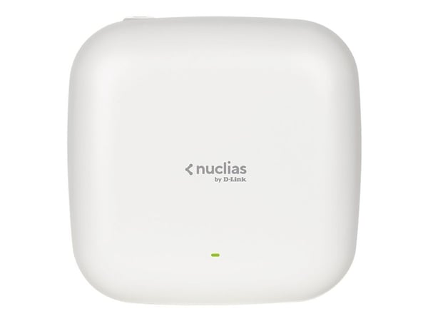 D-Link Nuclias DBA-X1230P - Radiobasestasjon - 802.11ac Wave 2 - Wi-Fi 6 - 2,4 GHz, 5 GHz - DC strømforsyning - Vegg-/takmontering