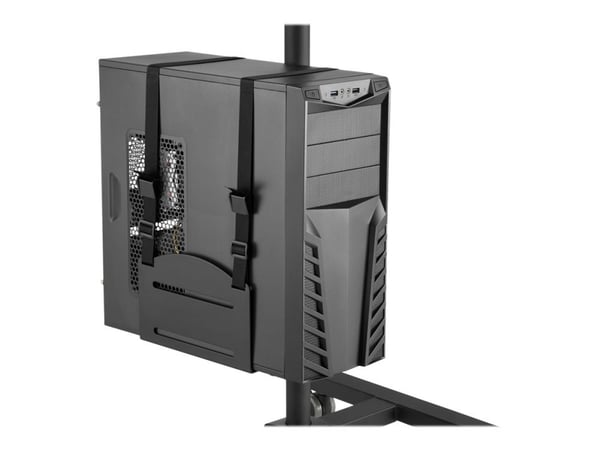 DIGITUS DA-90374 - Vogn - for LCD-skjerm / PC-utstyr - metall - svart - skjermstørrelse: 17"-32"